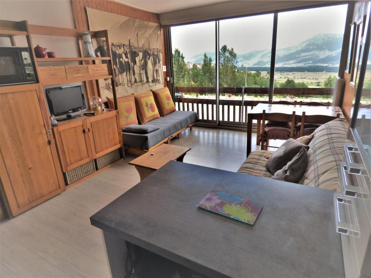 "Les Lupins 10" Residence "Les Lupins" Studio Cabine Pkg-100M Telecabine-Vue Lac, Montagne, Village Les Angles  Exterior foto