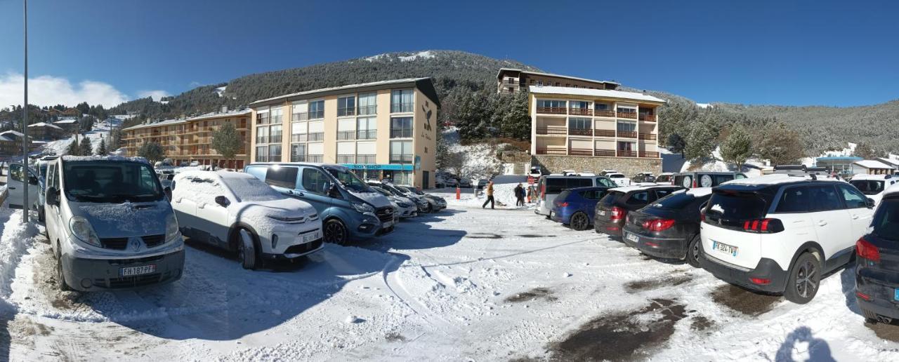 "Les Lupins 10" Residence "Les Lupins" Studio Cabine Pkg-100M Telecabine-Vue Lac, Montagne, Village Les Angles  Exterior foto